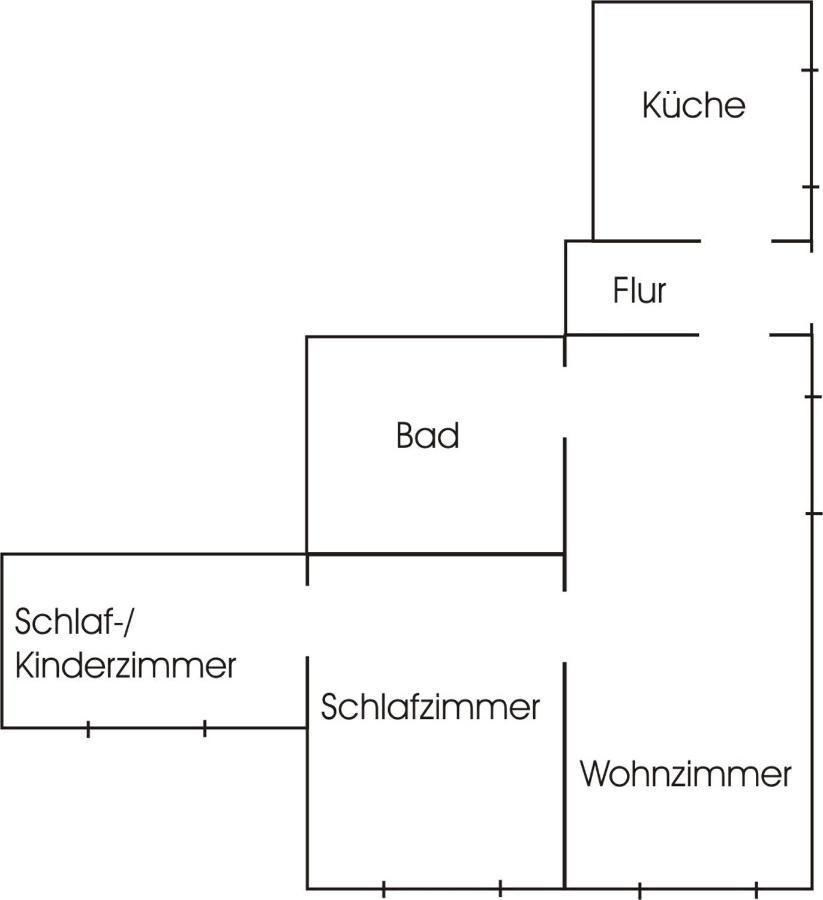 Apartmán Kaeuzchenkuhle Sassnitz Exteriér fotografie